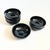 Mid-Century Modern Mid 20th Century McCoy Black Pottery Soup or Cereal Bowls - Set of 6 For Sale - Image 3 of 9