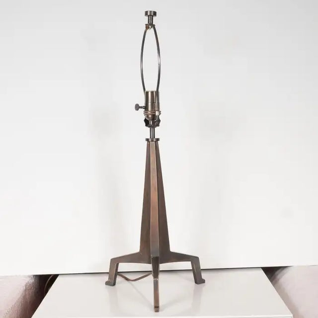 Early 21st Century Marcelo Bessa Brutalist Tripod Lamps - A Pair For Sale - Image 12 of 12