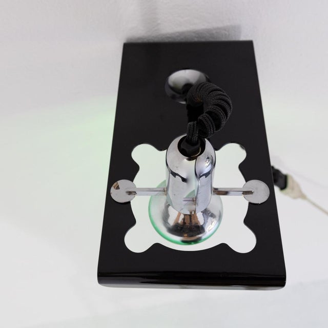 Black Team Wall Lamp by Ezio Didone for Valenti, 1970s For Sale - Image 6 of 18