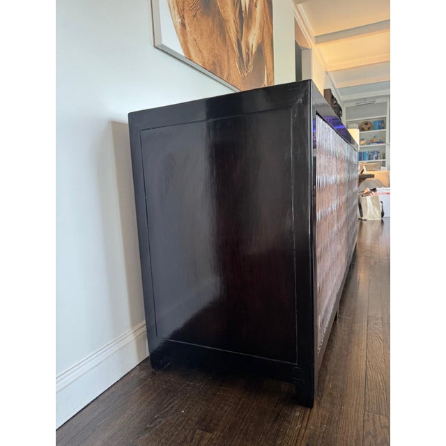 2000 - 2009 Robert Kuo Limited Edition Lantern Buffet for McGuire For Sale - Image 5 of 18