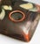 Japanese Georgetown Pottery Square Ikebana Flower Vase For Sale - Image 3 of 4