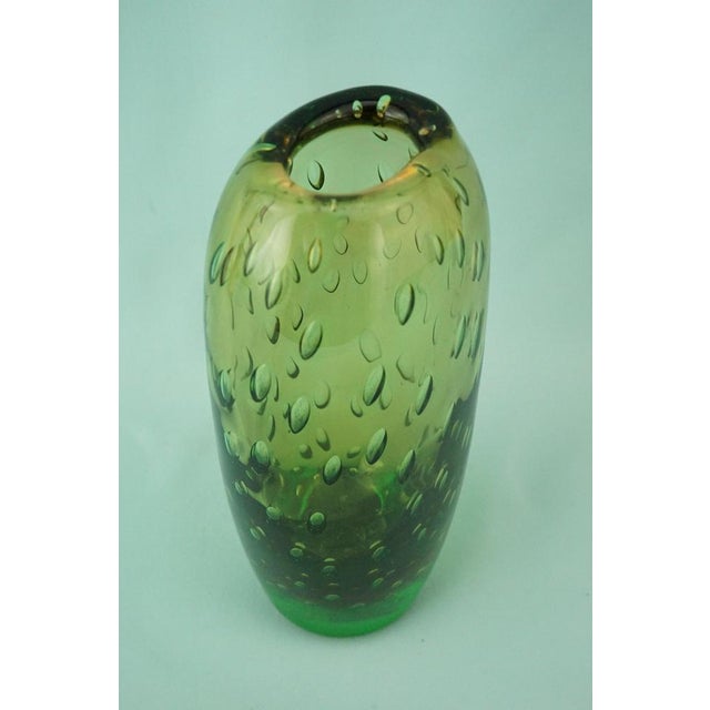 Glass Vase attributed to Flavio Poli, Italy, 1940s For Sale - Image 13 of 18