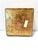 Vintage Italian Florentine Blue and Gold Catchall or Ashtray For Sale - Image 4 of 7