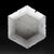 Drap C Hexagonal Decorative Bowl in White Carrara Marble by Bufalini Marmi For Sale - Image 6 of 18