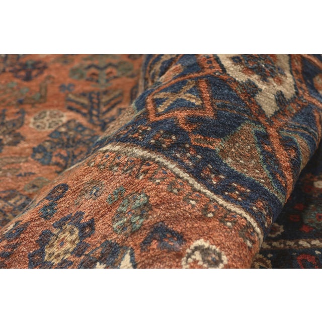 Late 19th Century Persian Shiraz Rug, 07'11 X 10'06 For Sale In Dallas - Image 6 of 10