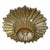 Pair of Early 20th Century American Art Deco Brass Flush-Mount Fixtures For Sale - Image 9 of 14