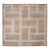 Rug & Kilim Jute Beige and White Squares Rug, 8' x 10' For Sale