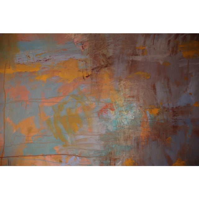 Sei Watanabe, Composition, 2007, Oil on Canvas For Sale - Image 3 of 4