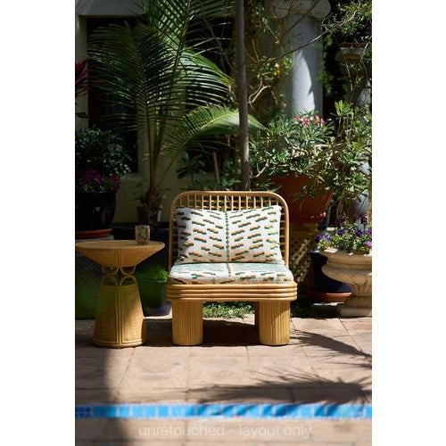 Brown Annka Chair in Stained Rattan by Popus Editions For Sale - Image 8 of 9