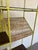 Yellow Vintage 1960s Arthur Umanoff Iron Oak Étagère Room Divider Shelving Unit, Attributed For Sale - Image 8 of 9