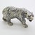 Italian Vintage Italian Handmade Genuine Silver Large and Detailed Bear Figurine Sculpture Miniature For Sale - Image 3 of 11