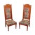 Antique Eastlake Carved Oak High-Back Chairs For Sale - Image 13 of 13