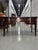 Mid-20th century Hepplewhite Federal style Serpentine Mahogany Vanity/Desk with Mirror. This gorgeous all mahogany desk/...
