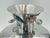 1980s Silver Plate Punch Bowl With Stone Inlay by Emilia Castillo, Mexican Silver For Sale - Image 10 of 18