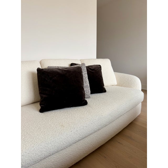 Authentic Poliform Saint-Germain sofa designed by Jean-Marie Massaud, purchased new in 2022 and maintained in pristine...