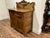 Antique Solid Oak 1800's Sideboard Buffet Cupboard Fancy Carving All Original For Sale - Image 10 of 11