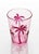 Italian High-End Designer Pink Palm Tree Tumblers - Set of 6 For Sale - Image 3 of 6