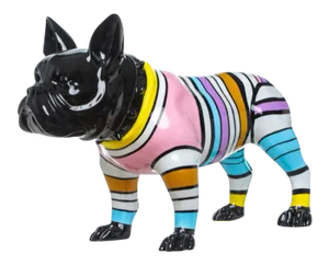 Interior Illusions Plus Stripe Bull Dog - 24" long