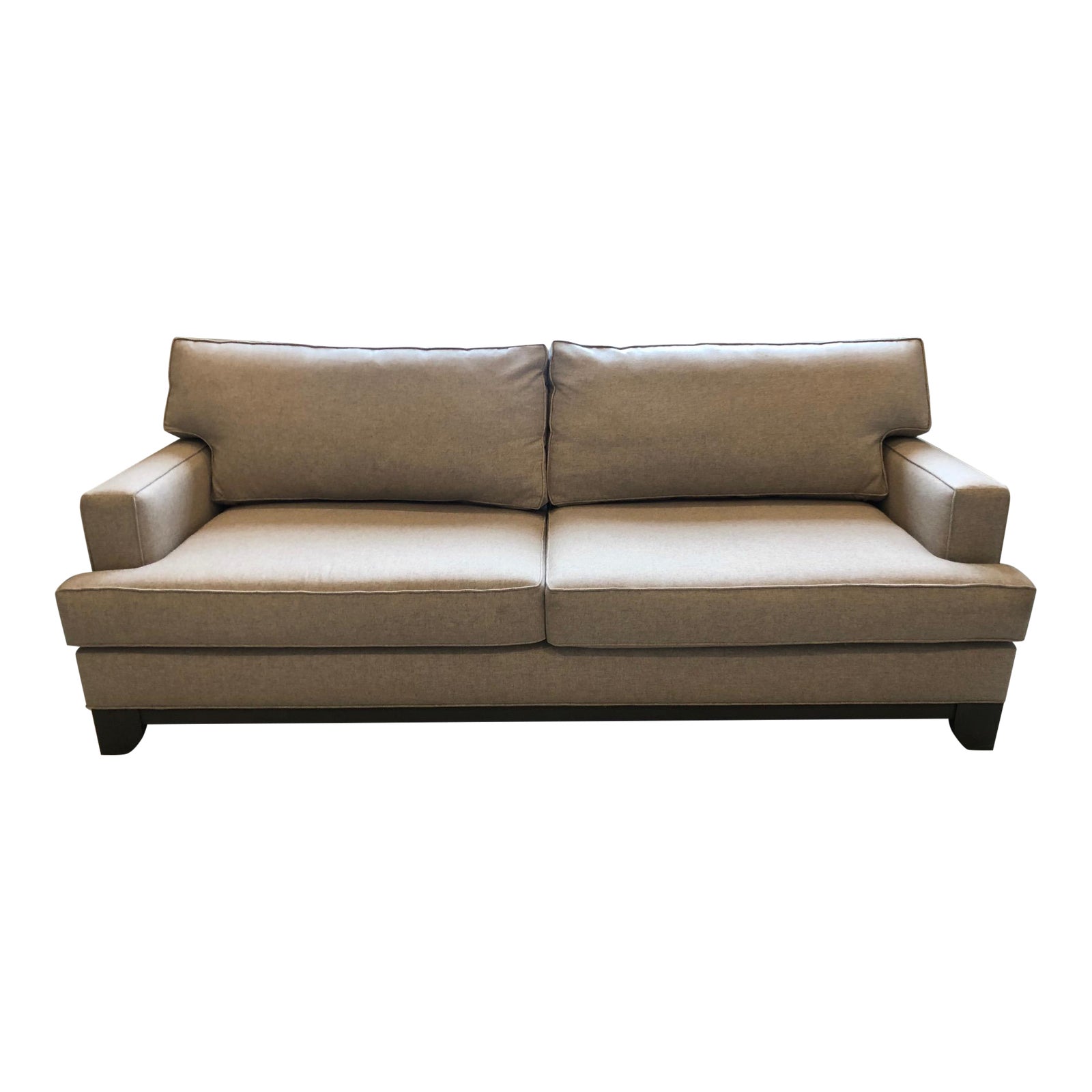 Modern Gray Custom Sofa Chairish