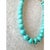 2020s Turquoise Beaded Necklace With Gold Tone Hook Clasp - Designed by Matthew Izzo For Sale - Image 5 of 5