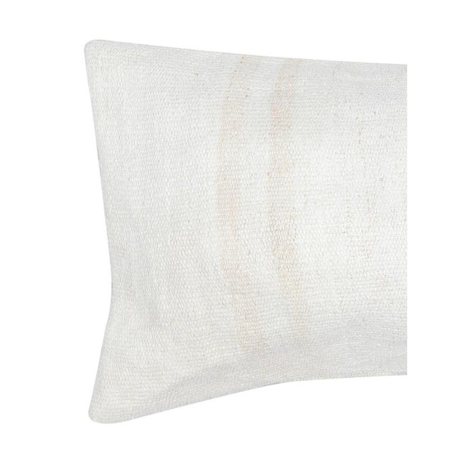 Add a touch of history and warmth to your space with this vintage handmade Turkish hemp kilim cushion cover. Crafted from...