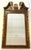 Wood Antique English George II Solid Mahogany Mirror With Swan Neck Pediment and Shell Cartouche For Sale - Image 7 of 18
