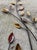 Mid-Century Modern Curtis Jere-Style Metal Gold Amber Leaves Branch Wall Hanging For Sale - Image 3 of 10
