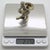 Vintage Italian Handmade Genuine Silver Angini Branded Street Artist With Instrument Figurine, Made in Tuscany (Arezzo) For Sale - Image 12 of 13