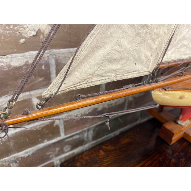 English Vintage English Pond Yacht For Sale - Image 3 of 7