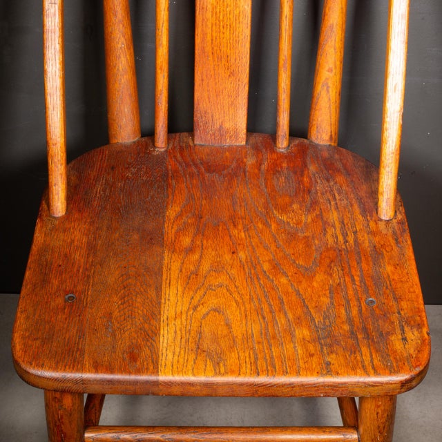 Mid 20th Century Marietta Chair Co. World War 2 Usmd Military Wooden Chair c.1944 For Sale - Image 5 of 7