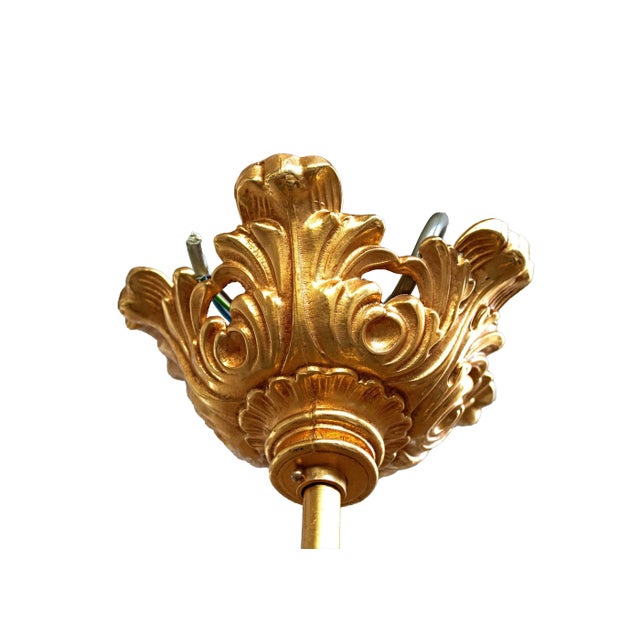 Baroque Style Pendant Light, 2000s For Sale - Image 6 of 13