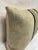 Turkish Hemp Pillow Cushion Natural Beige Black Pillow Cushion Cover 16" x 24" For Sale - Image 4 of 4