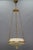 Neo-Classical Gilt Bronze and Brass Pendant Light, 1890s For Sale - Image 17 of 18