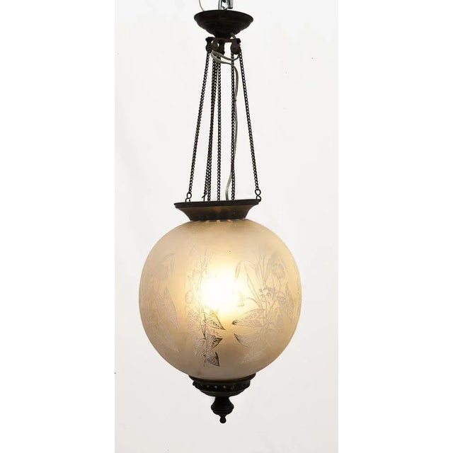 Art Nouveau Suspension, 1900s For Sale - Image 4 of 9