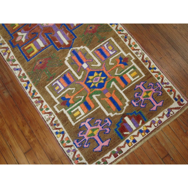Vintage Turkish Anatolian Runner - 2'10" x 12'10" For Sale - Image 4 of 8