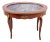 Louis XV Style Kingwood and Marble Oval Low Table For Sale