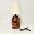 Mid-Century Boho Chic Brutalist Folk Art Studio Pottery Table Lamp. For Sale - Image 4 of 9