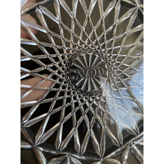 Transparent Vintage Domed Covered Butter Dish by Fostoria Glass For Sale - Image 8 of 9