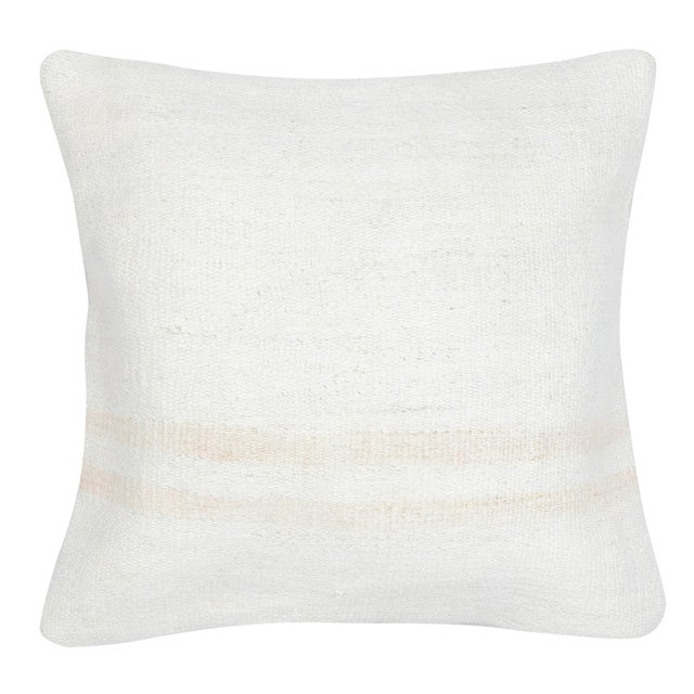 Traditional 20"x20" SET OF 2 - Handwoven Cushion Covers. Vintage Kilim Throw Pillow Covers For Sale - Image 3 of 4