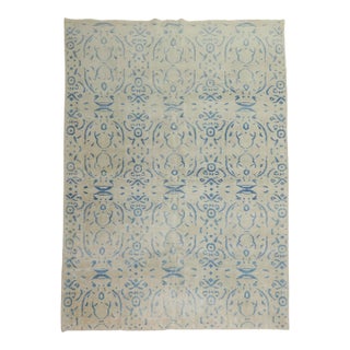 Zabihi Collection Turkish Deco Carpet - 7'4" x 10'2" For Sale