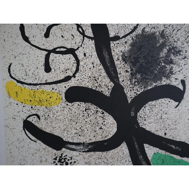 1971 Joan Miró Print for Derrière Le Miroir For Sale - Image 4 of 5