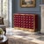 Burgundy Murano Glass Sphere Dry Bar with Low Brass Plinth from Justfurnituress SRL For Sale - Image 6 of 8