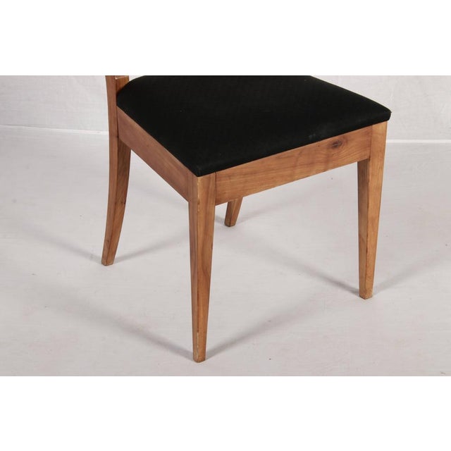 Antique Biedermeier Chairs in Cherry Wood, 1820, Set of 4 For Sale - Image 11 of 18