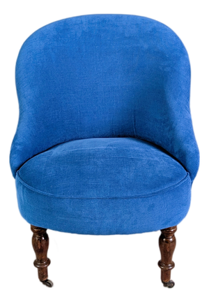Antique Victorian Lounge Chair, 1890