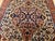19th Century Persian Farahan Rug, Hand-Knotted Wool, Floral Pattern, Tan & Navy, 4x5 For Sale - Image 10 of 16