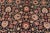 Renaissance Boho Chic 1990's Floral Pak-Persian Black/Tan Wool Rug - 8'10'' X 12'4'' For Sale - Image 3 of 9
