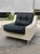 Mid Century Modern Sofa Set in Fiberglass With Black Tufted Cushions | Homecrest Style c.1960s For Sale - Image 9 of 18