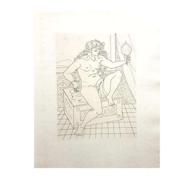 André Derain - Ovid's Heroides Original Etching Edition of 134 Dimensions: 32 x 25 cm Ovide [Marcel Prevost], Héroïdes,...