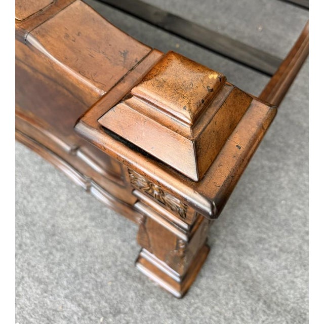 Michael Amini Windsor Court King Size Bed Frame For Sale - Image 12 of 17