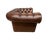 2000 - 2009 English Chesterfield Brown Leather Club Chair For Sale - Image 5 of 11